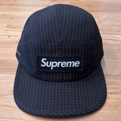 Supreme Reflective Ripstop Camp Cap "Black"