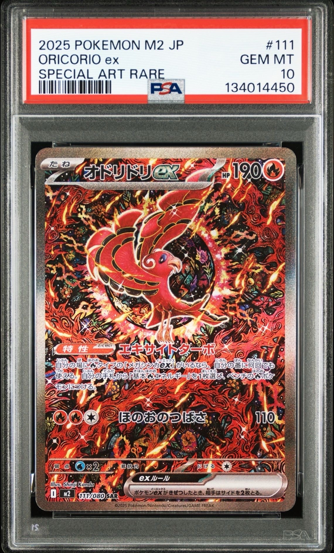 オドリドリex SAR [M2 111/080](拡張パック「インフェルノX」)