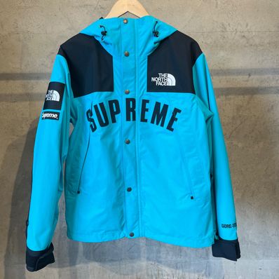 Supreme x The North Face Arc Logo Mountain Parka "Blue"
