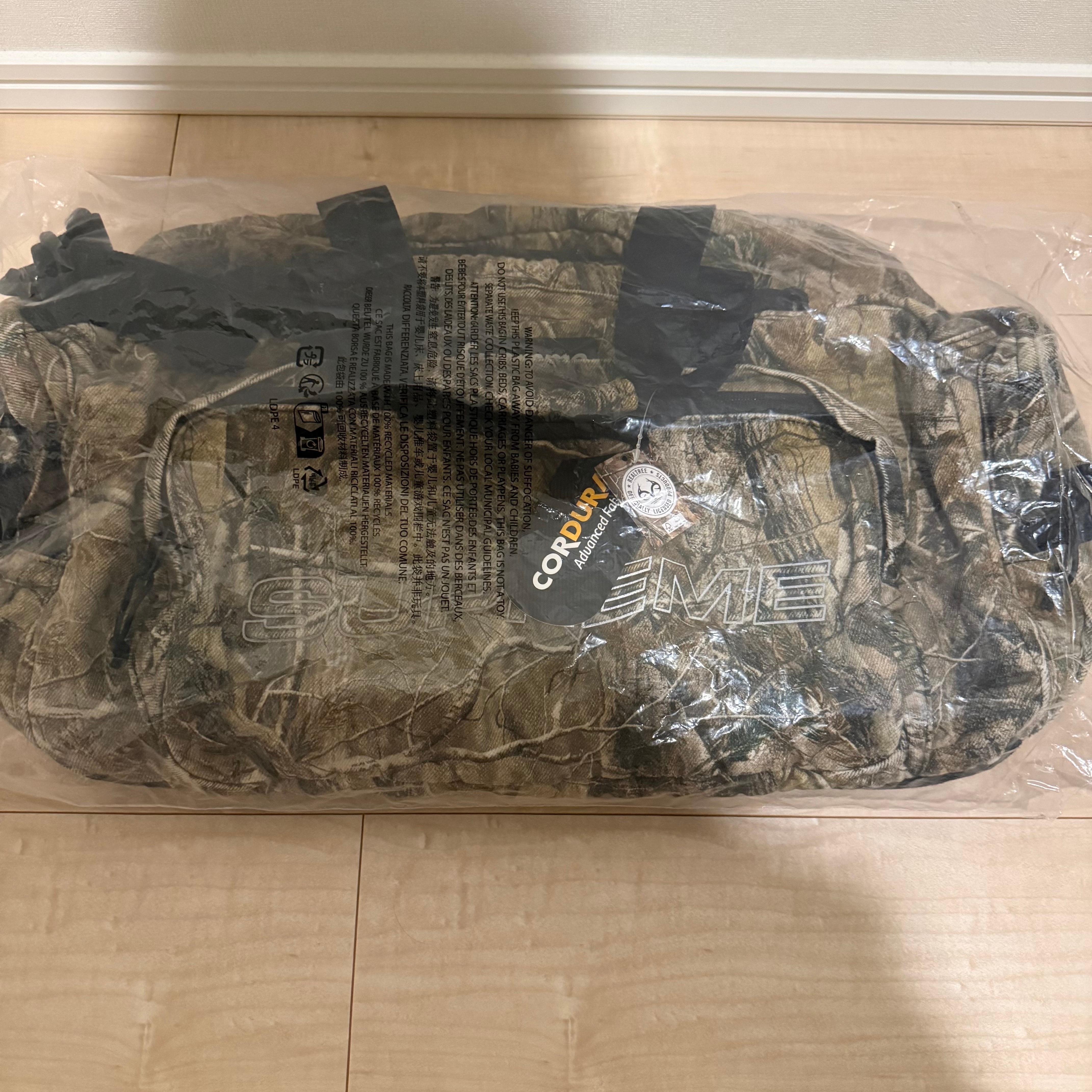 Supreme Denim Duffle Bag "Realtree AP Camo"