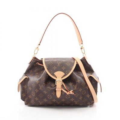 ルイ・ヴィトン LOUIS VUITTON オデッセイMM モノグラム 2WAY ハンドバッグ バッグ PVCコーティングキャンバス レザー モノグラム レディース ブラウン系 M26040 【中古】