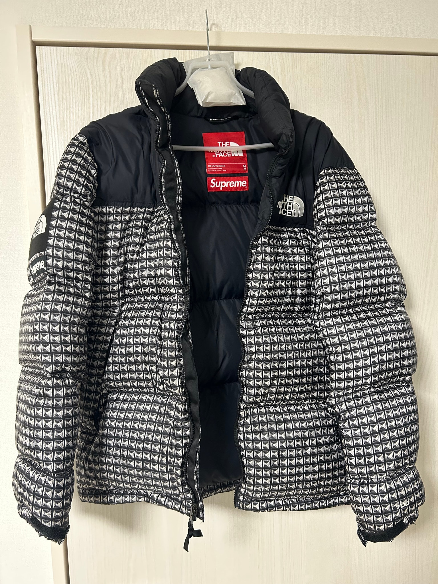 Supreme x The North Face Studded Nuptse Jacket "Black"