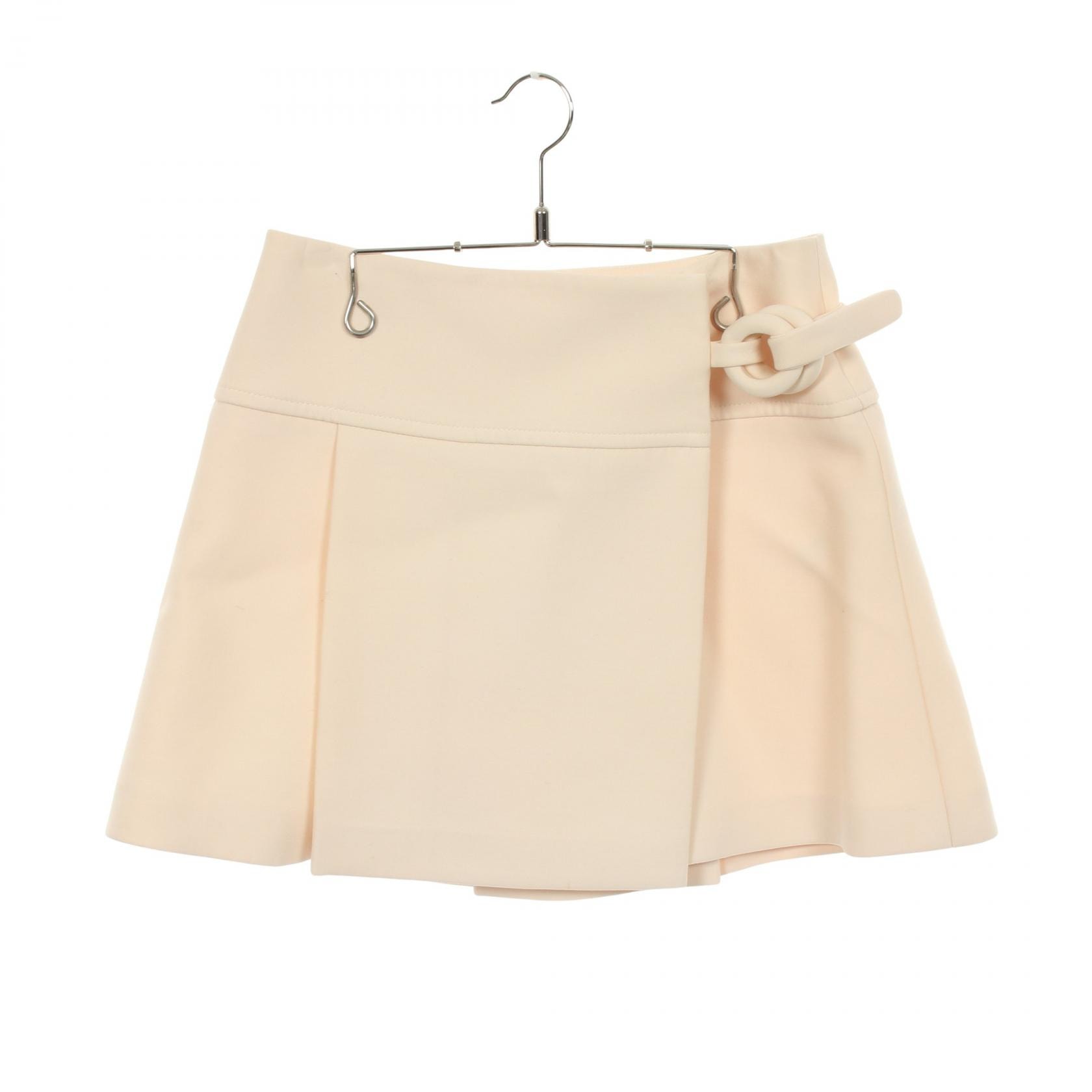 ルイ・ヴィトン LOUIS VUITTON スカート 衣料品 ボトムス ウール シルク レディース アイボリー系 RW221A UNH FMSK81 【中古】