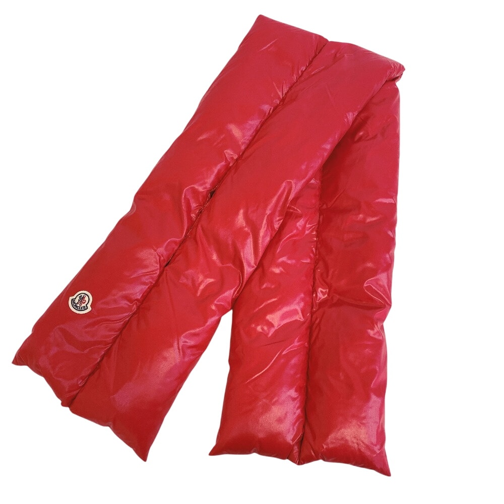 モンクレール MONCLER マフラー ロゴ D2093 0010700 レッド