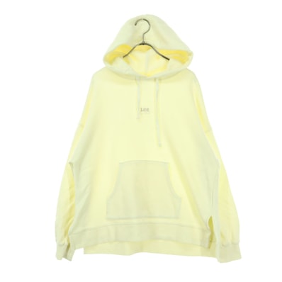 Lee リー 長袖 スウェットパーカー M アイボリー