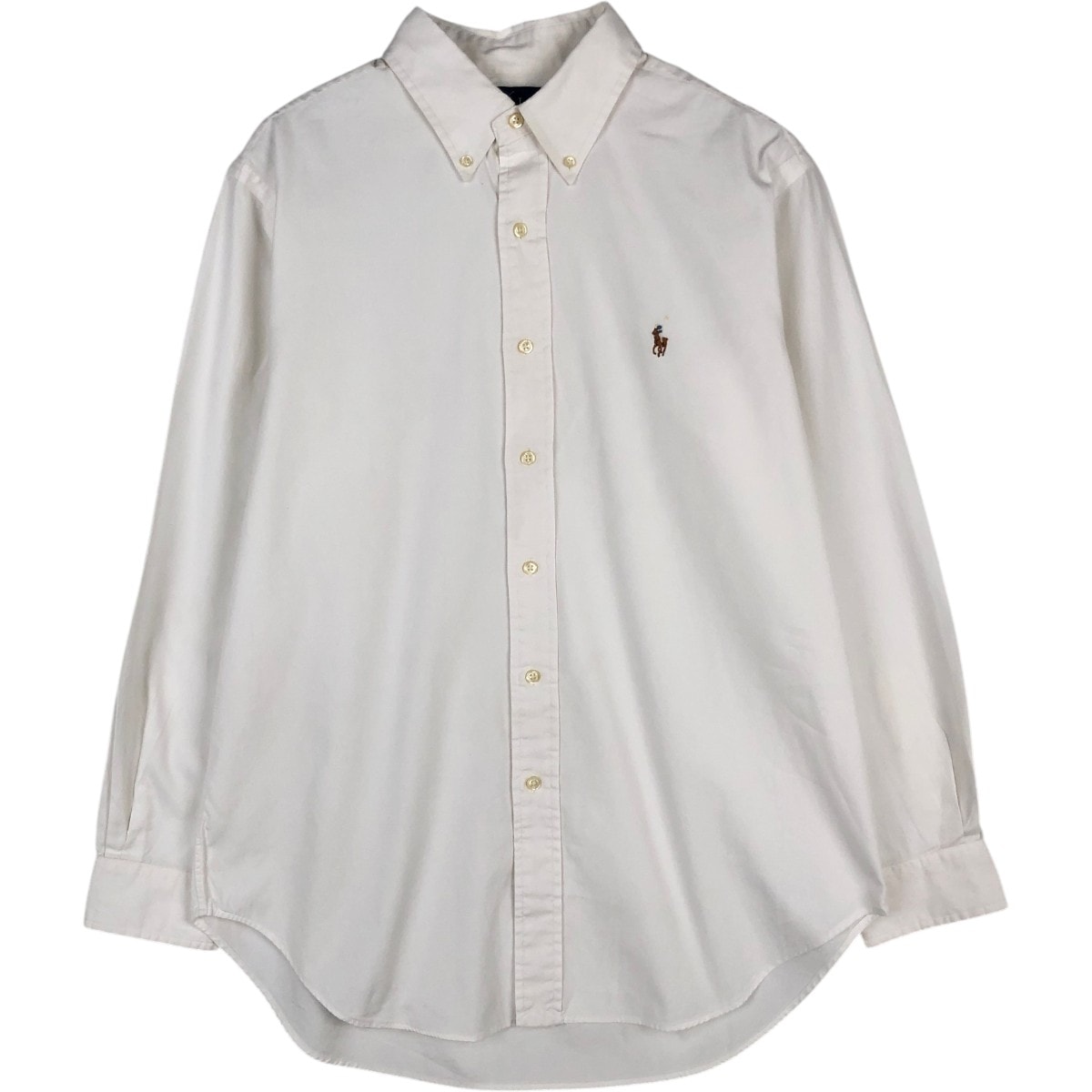 古着 ラルフローレン Ralph Lauren CLASSIC FIT 長袖 ボタンダウンシャツ メンズL相当/eaa678434