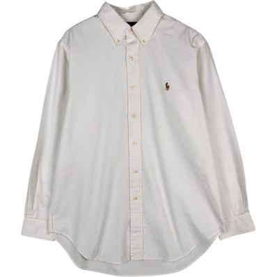古着 ラルフローレン Ralph Lauren CLASSIC FIT 長袖 ボタンダウンシャツ メンズL相当/eaa678434