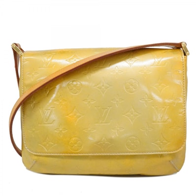 ★SALE【6cd5663-k】ルイヴィトン ショルダーバッグ ヴェルニ トンプソンストリート M91069 グリ【中古】レディース