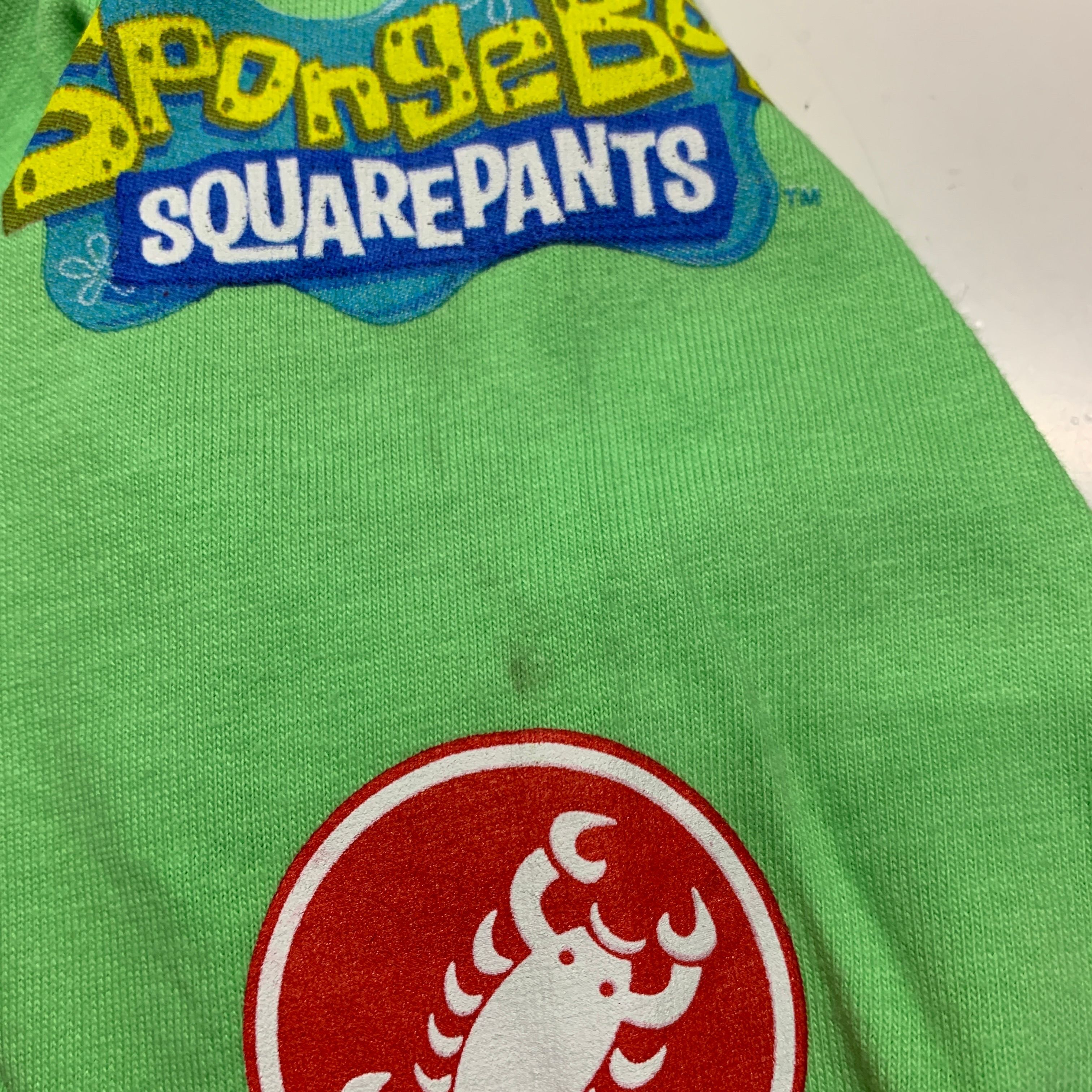 Supreme x SpongeBob Castelli Racing L/S Tee "Lime"