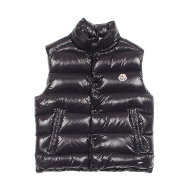 モンクレール MONCLER TIB GILET ダウンベスト 衣料品 アウター ナイロン メンズ ブラック系 【中古】