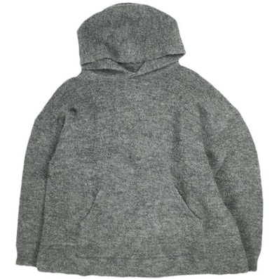 Pilgrim Surf+Supply ピルグリム サーフ+サプライ 20AW Boa Pullover Hoodie ウールボアフリース プルオーバーパーカー 37-13-0063-375 ONE SIZE CHARCOAL GRAY BEAMS トップス