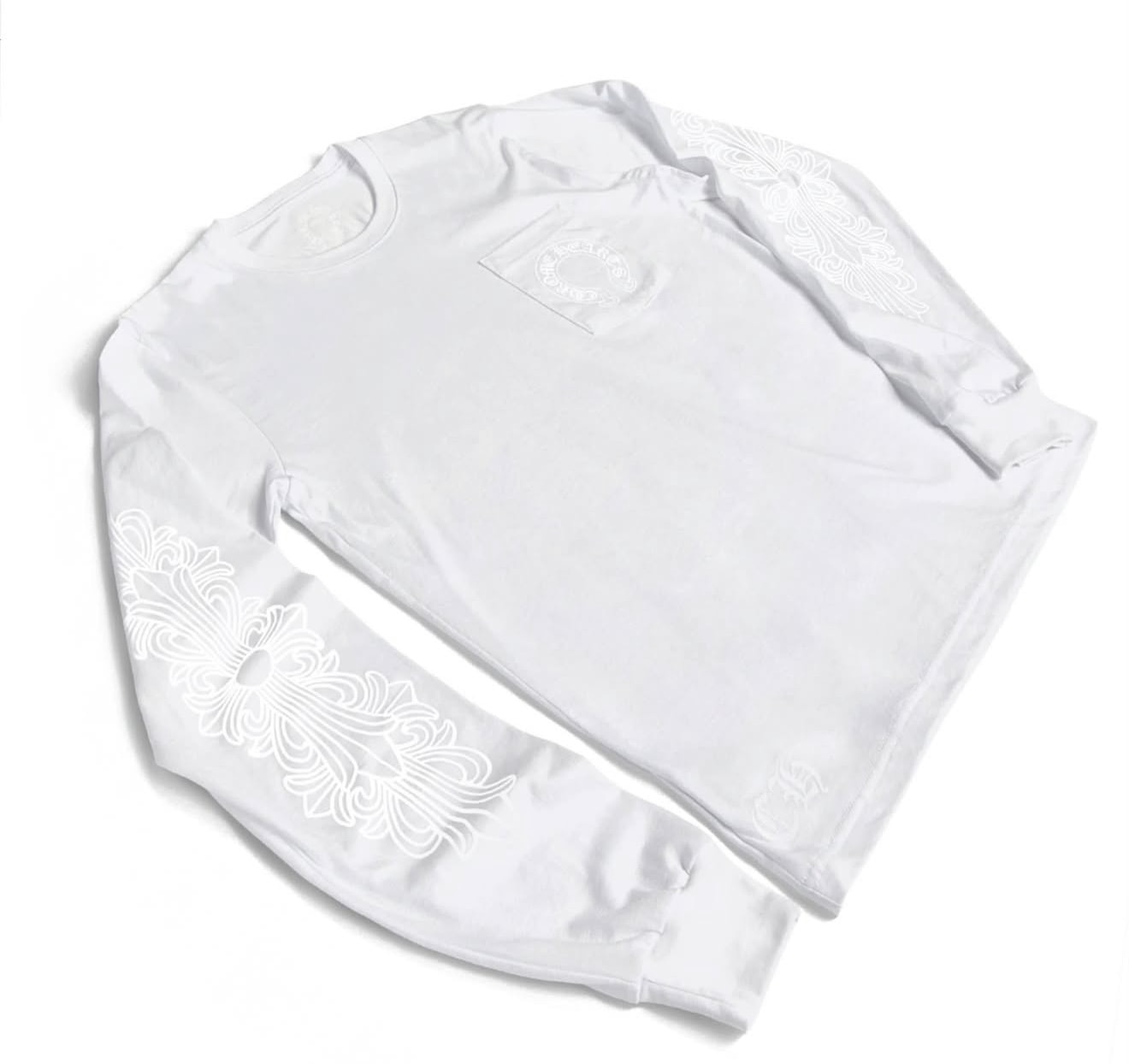 Chrome Hearts フローラルクロス ロンT