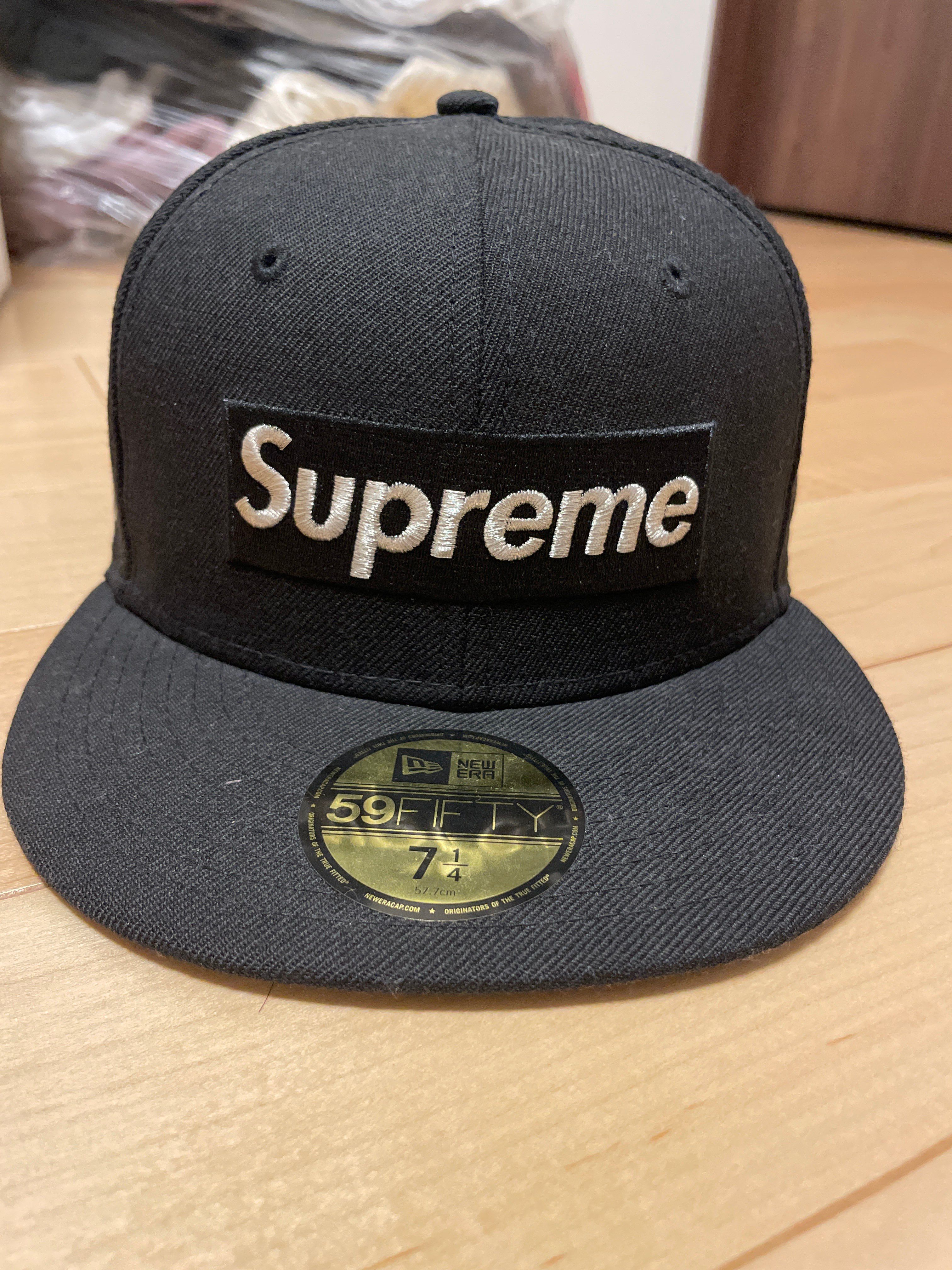 Supreme $1M Metallic Box Logo New Era® "Black"