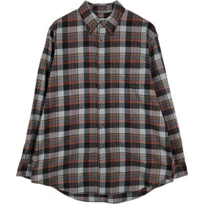 古着 ブルックスブラザーズ Brooks Brothers Est.1818 MADISON 長袖 ボタンダウンチェックシャツ メンズL相当/eaa647660