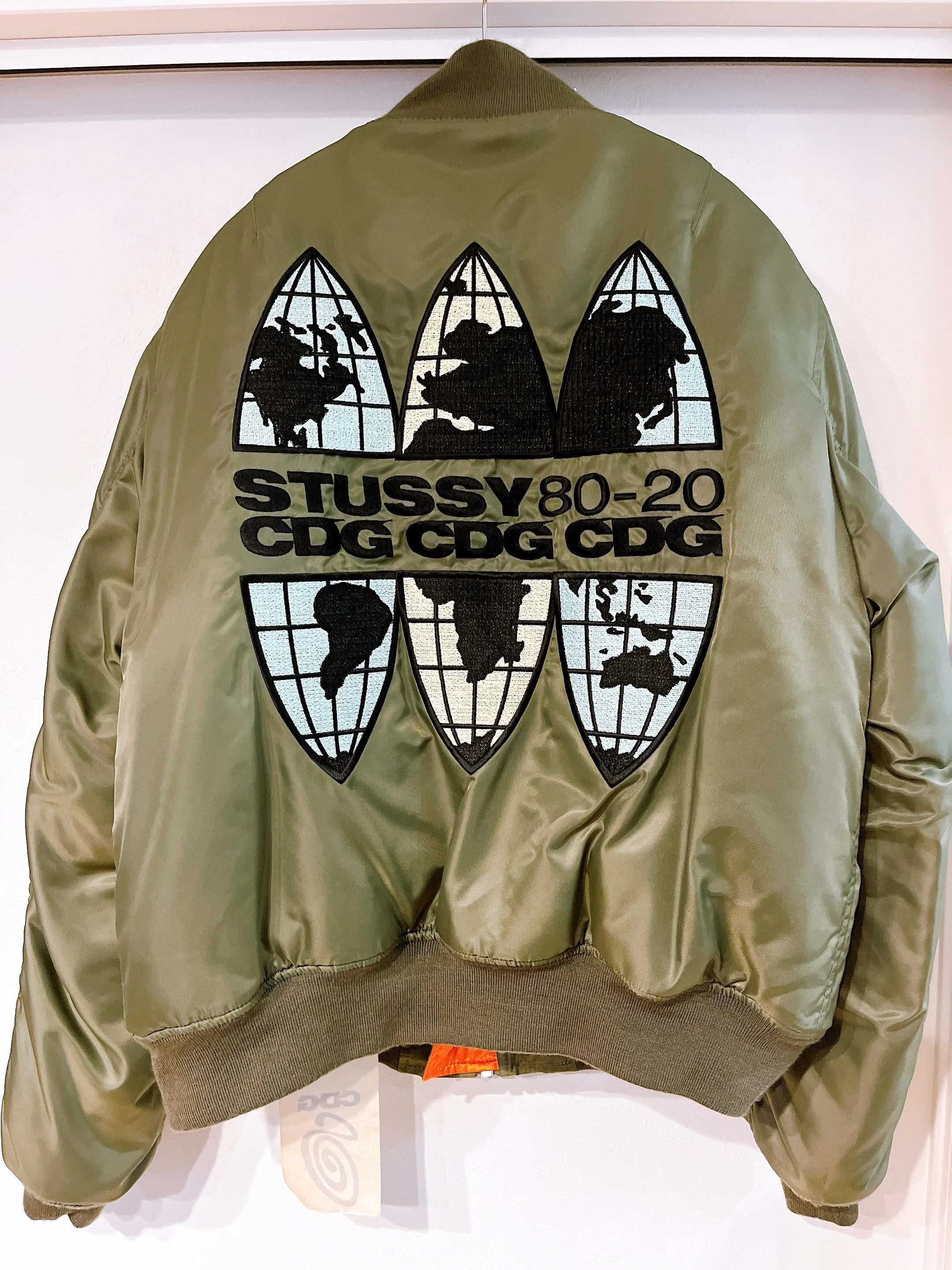 stussy cdg ma-1 ギャルソン S
