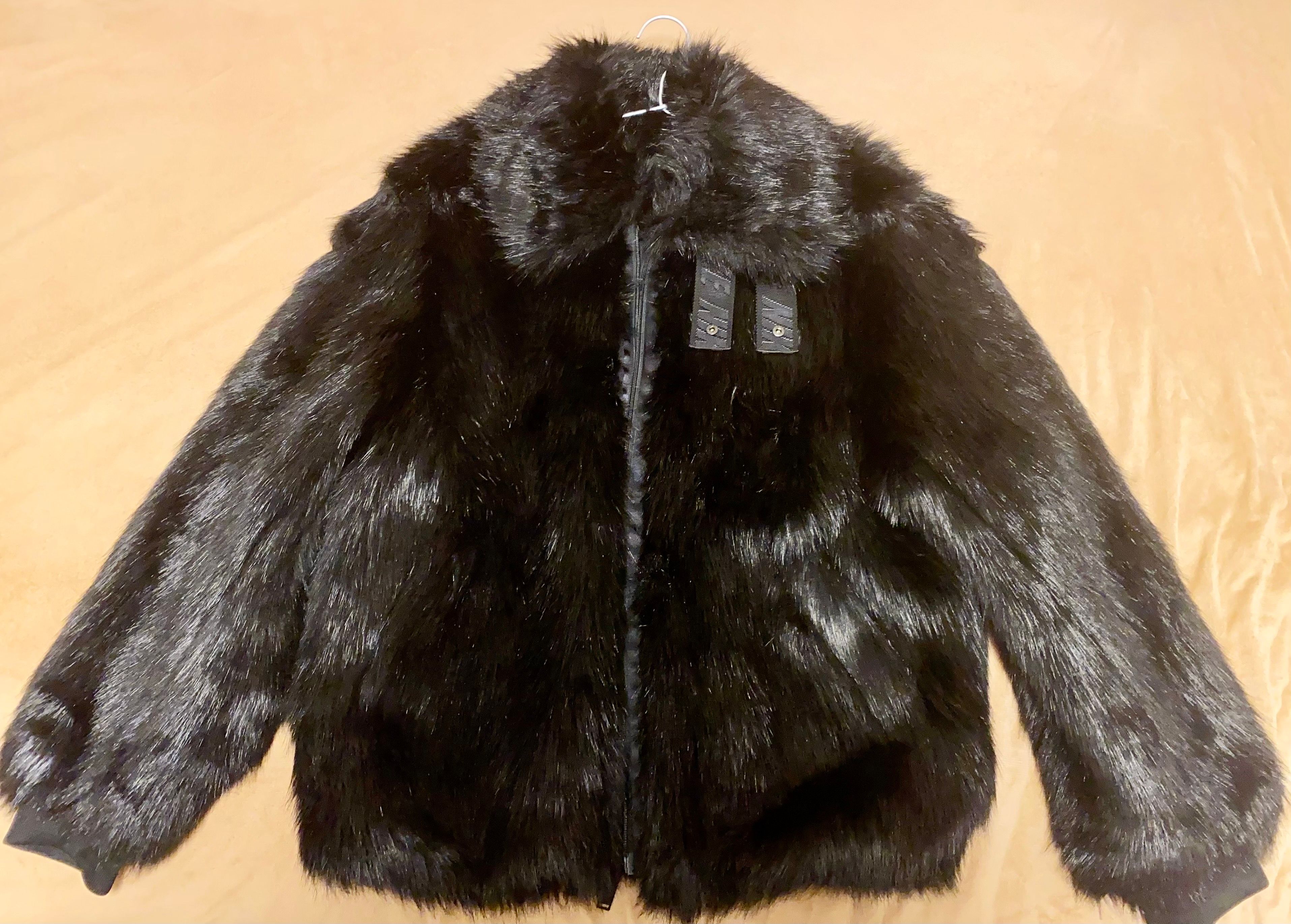 Nike x Ambush Women's Reversible Faux Fur Coat "Black"
