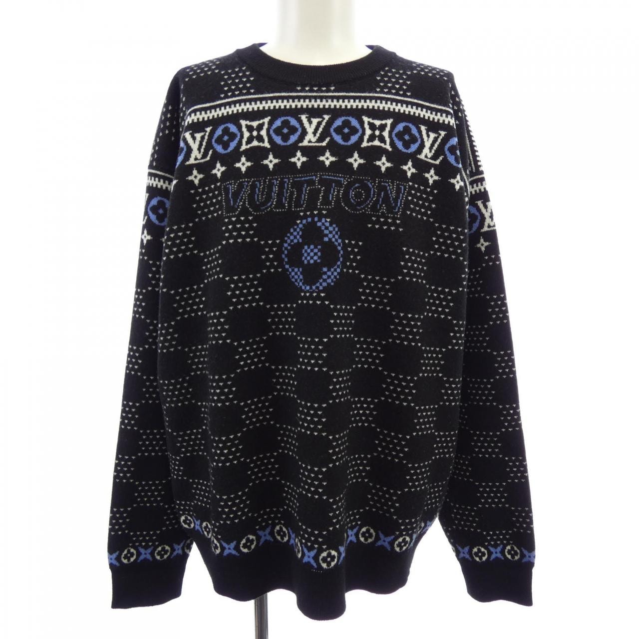 ルイヴィトン LOUIS VUITTON ジャカードウールプルオーバー HSN31WPWX ニット