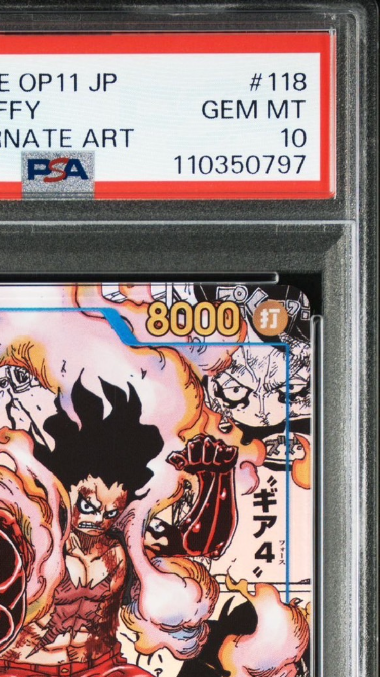 PSA 10]Monkey.D.Luffy SEC-SP [OP11-118](Booster Pack 