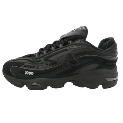 NEW BALANCE ニューバランス M1000DB BLACK オールブラック ローカット スニーカー トレーニングシューズ ブラック系 28cm【新古品】【未使用】【中古】
