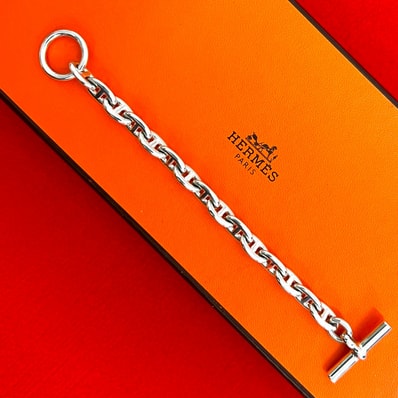 HERMES エルメス シェーヌダンクル PM 15コマ シルバー925 ブレスレット シルバー
20759