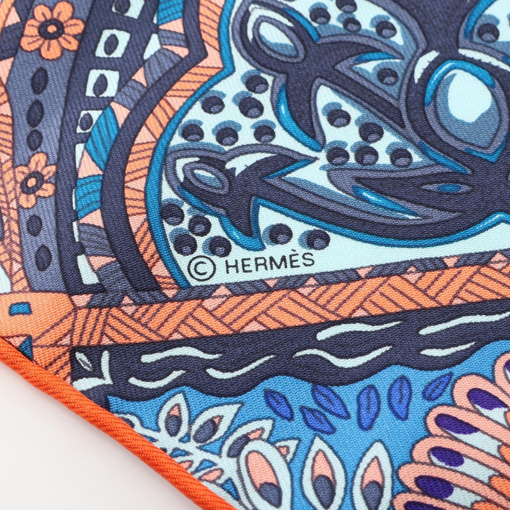 B (目立った傷や汚れなし)】エルメス HERMES プチカレ カレ45