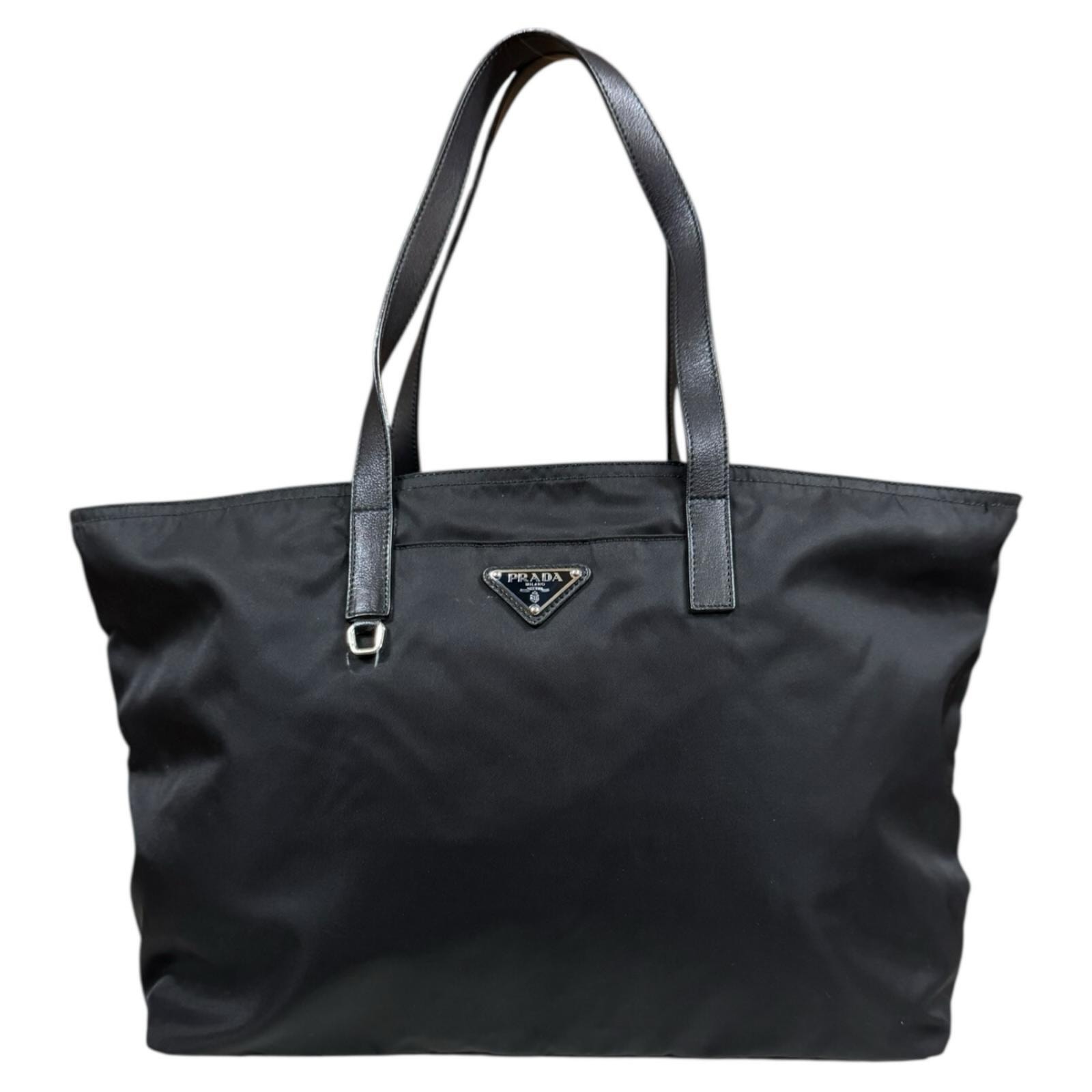 プラダ ショルダーバッグ ナイロン ブラック ユニセックス PRADA  中古