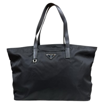 プラダ ショルダーバッグ ナイロン ブラック ユニセックス PRADA 中古