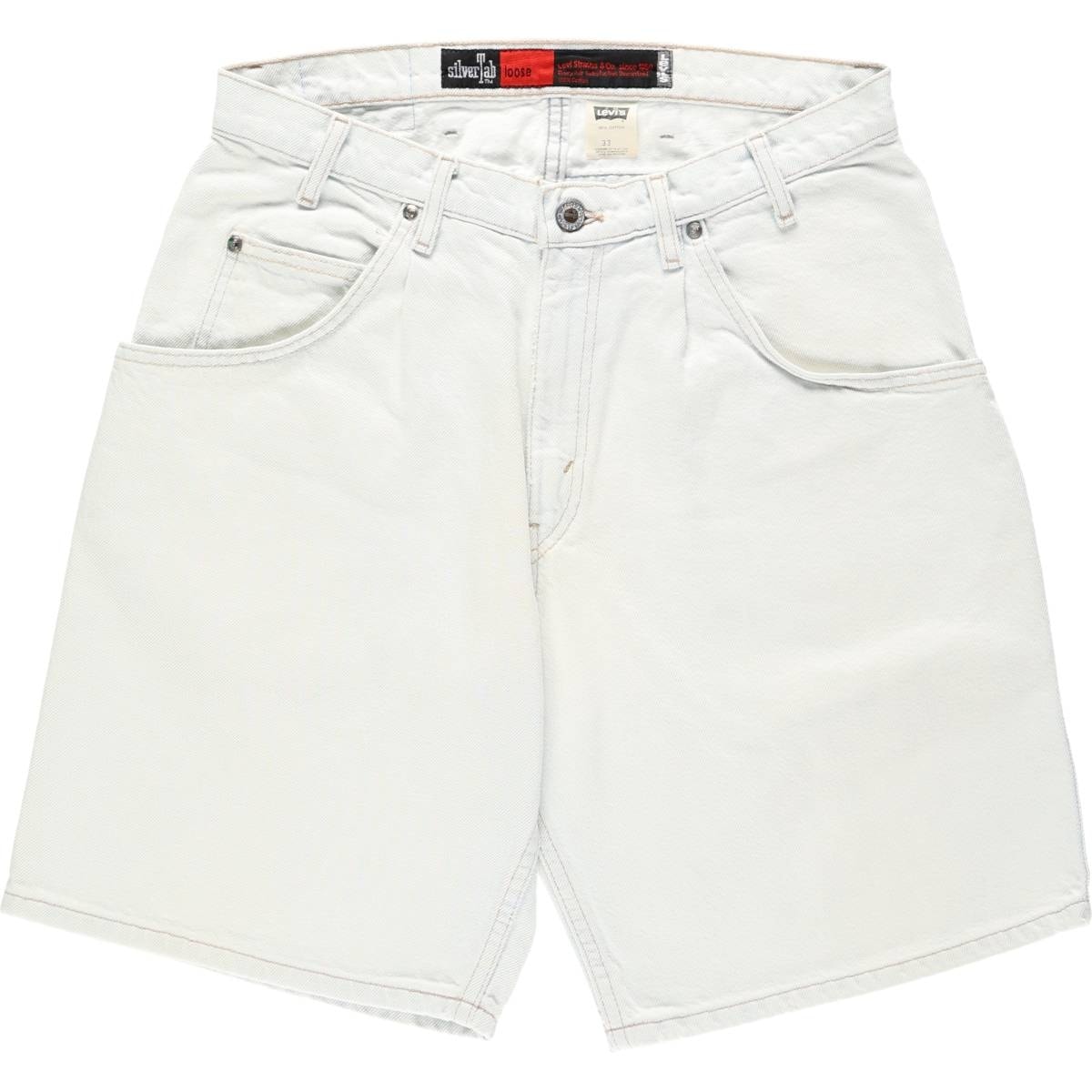 古着 リーバイス Levi's SILVER TAB シルバータブ LOOSE ルーズ デニムショーツ ショートパンツ メンズw31相当/eaa665436