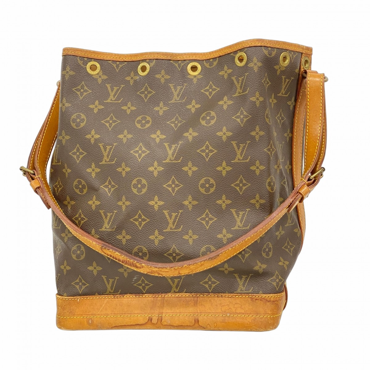【6dd4546】ルイヴィトン ショルダーバッグ モノグラム ノエ M42224 ブラウン【中古】レディース