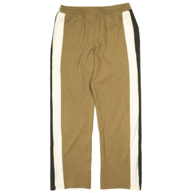 International Gallery BEAMS インターナショナルギャラリービームス 22SS 日本製 パイルジャージトラックパンツ 23-24-0354-262 S ベージュ IG ブークレ イージー ボトムス g26115
