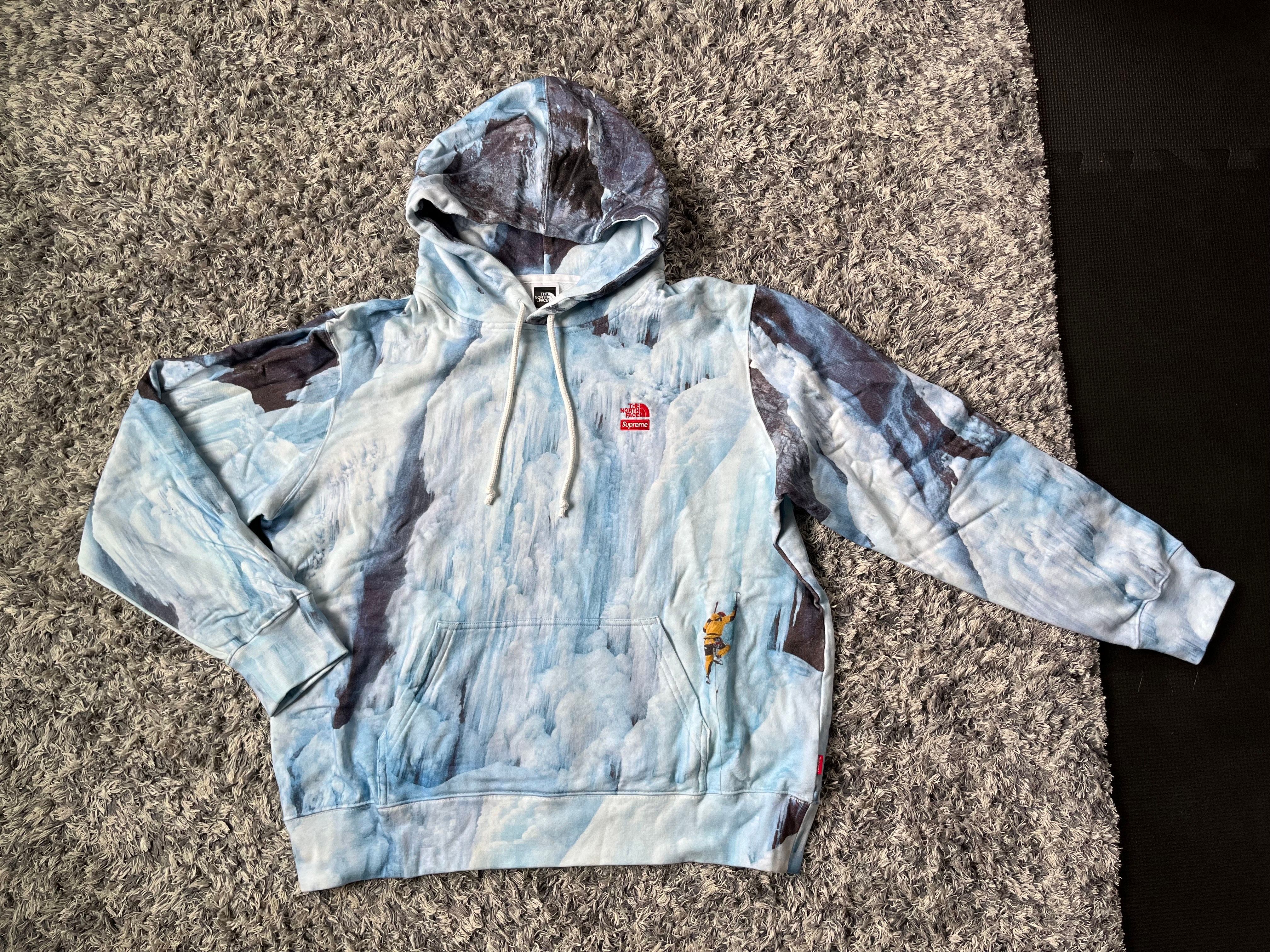Supreme x The North Face Ice Climb Hooded Sweatshirt "Multi"
