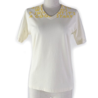 未使用品 メゾンマルジェラ1 半袖Tシャツ ベージュ XS S32GJ0004