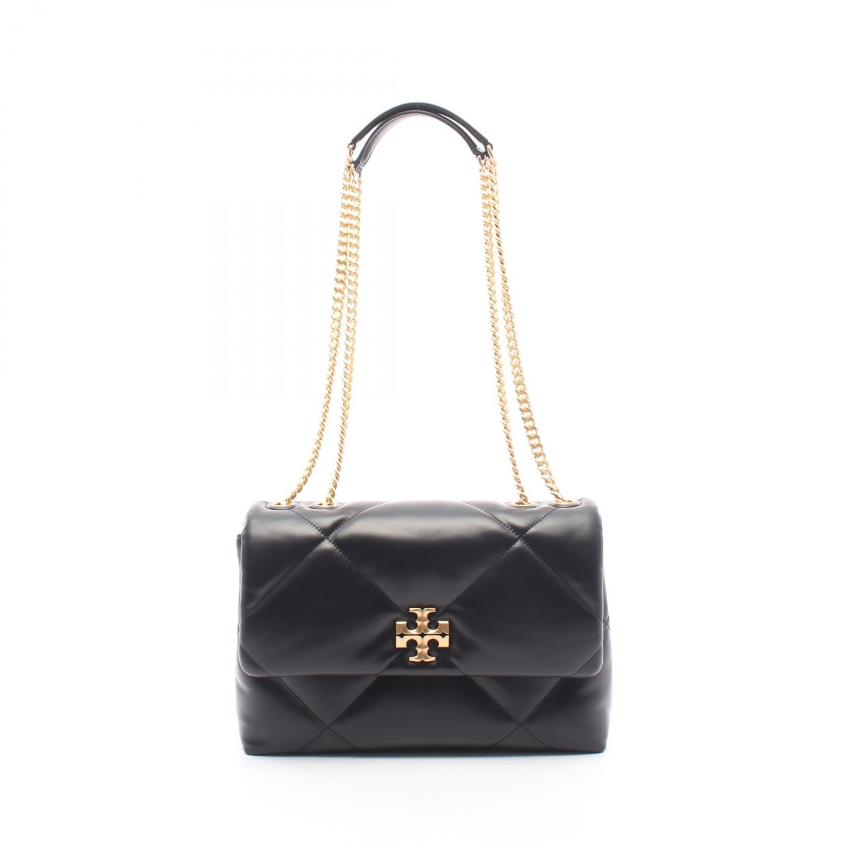 トリーバーチ Tory Burch KIRA キラ ダイヤモンドキルト ショルダーバッグ バッグ レザー レディース ブラック系 154704001 【新品】