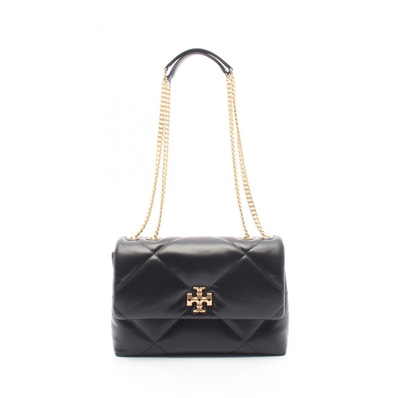 トリーバーチ Tory Burch KIRA キラ ダイヤモンドキルト ショルダーバッグ バッグ レザー レディース ブラック系 154704001 【新品】