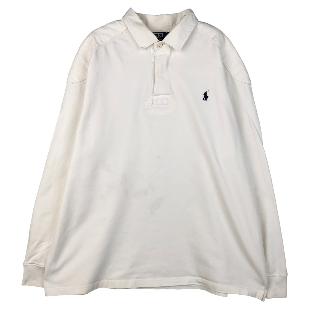 古着 ラルフローレン Ralph Lauren POLO by Ralph Lauren CUSTOM FIT 長袖 ラガーシャツ メンズXXL相当/eaa607505