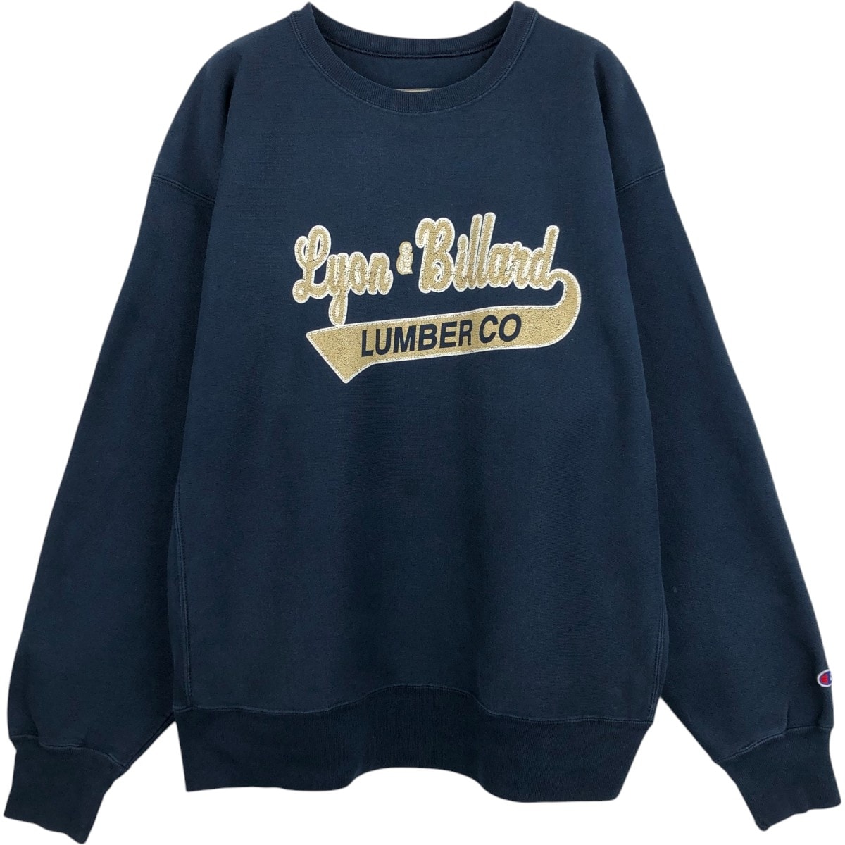 古着 00年代 チャンピオン Champion PREMIUM REVERSE WEAVE プレミアムリバースウィーブ カレッジスウェットシャツ トレーナー メンズXXL相当 両面プリント/eaa680190