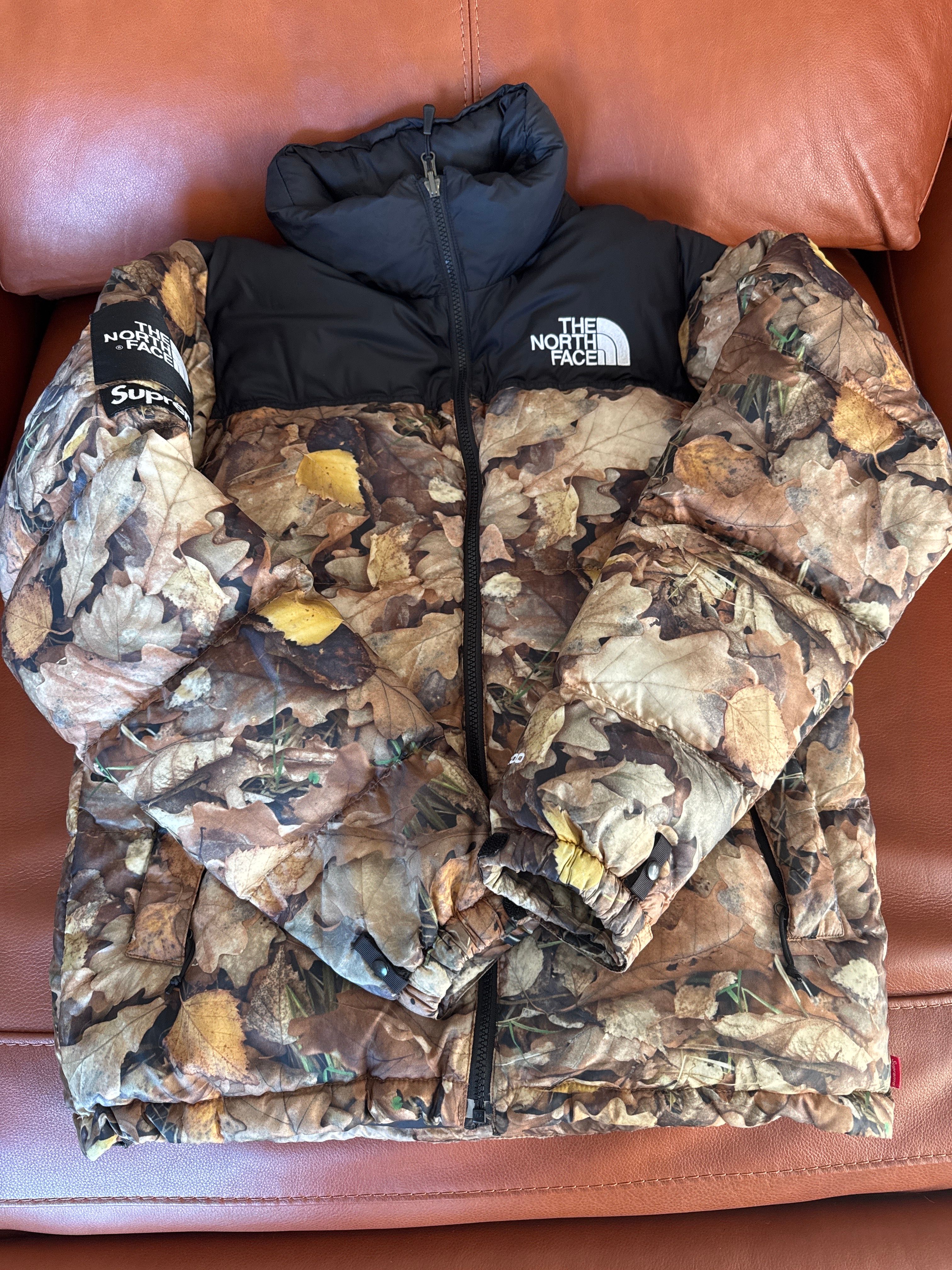 Supreme x The North Face Leaves Nuptse Jacket "Leaves"