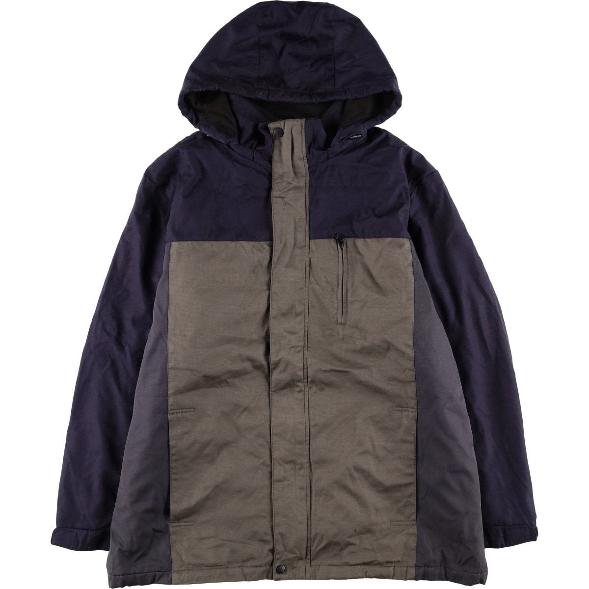 古着 カルバンクライン Calvin klein リップストップ 中綿ジャケット パファージャケット メンズXL相当/eaa598525