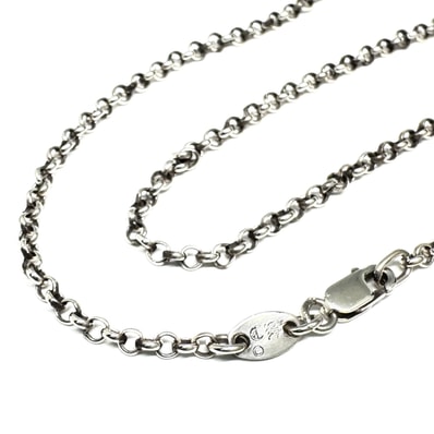 Chrome Hearts Roll Chain Necklace "Silver"