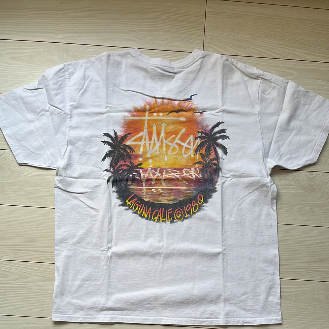 Stussy Sunset Tee "White"
