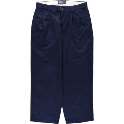 古着 ラルフローレン Ralph Lauren POLO by Ralph Lauren ツータック チノパンツ メンズw33相当/eaa676072