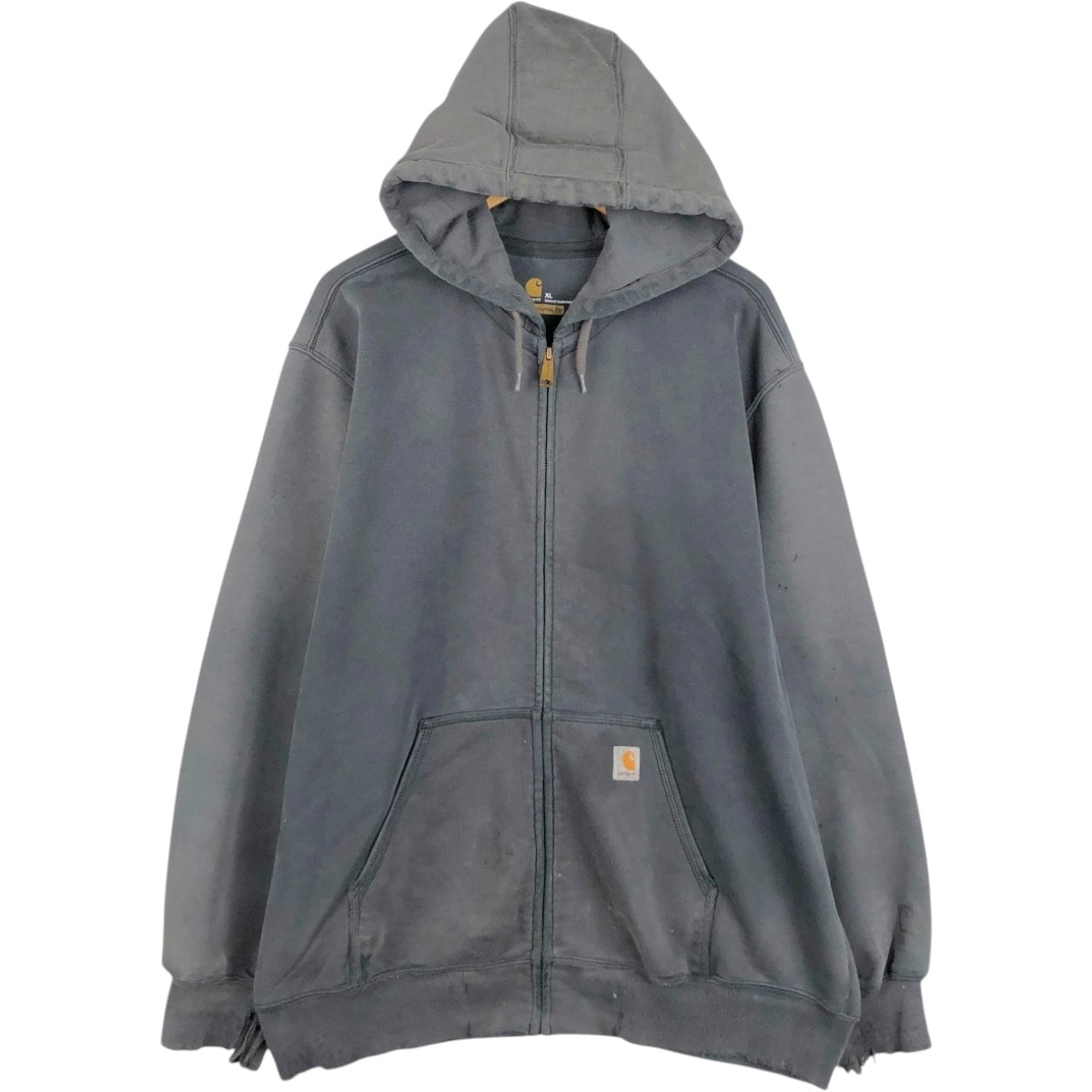 古着 カーハート Carhartt ORIGINAL FIT スウェットフルジップパーカー メンズXL相当/eaa675988