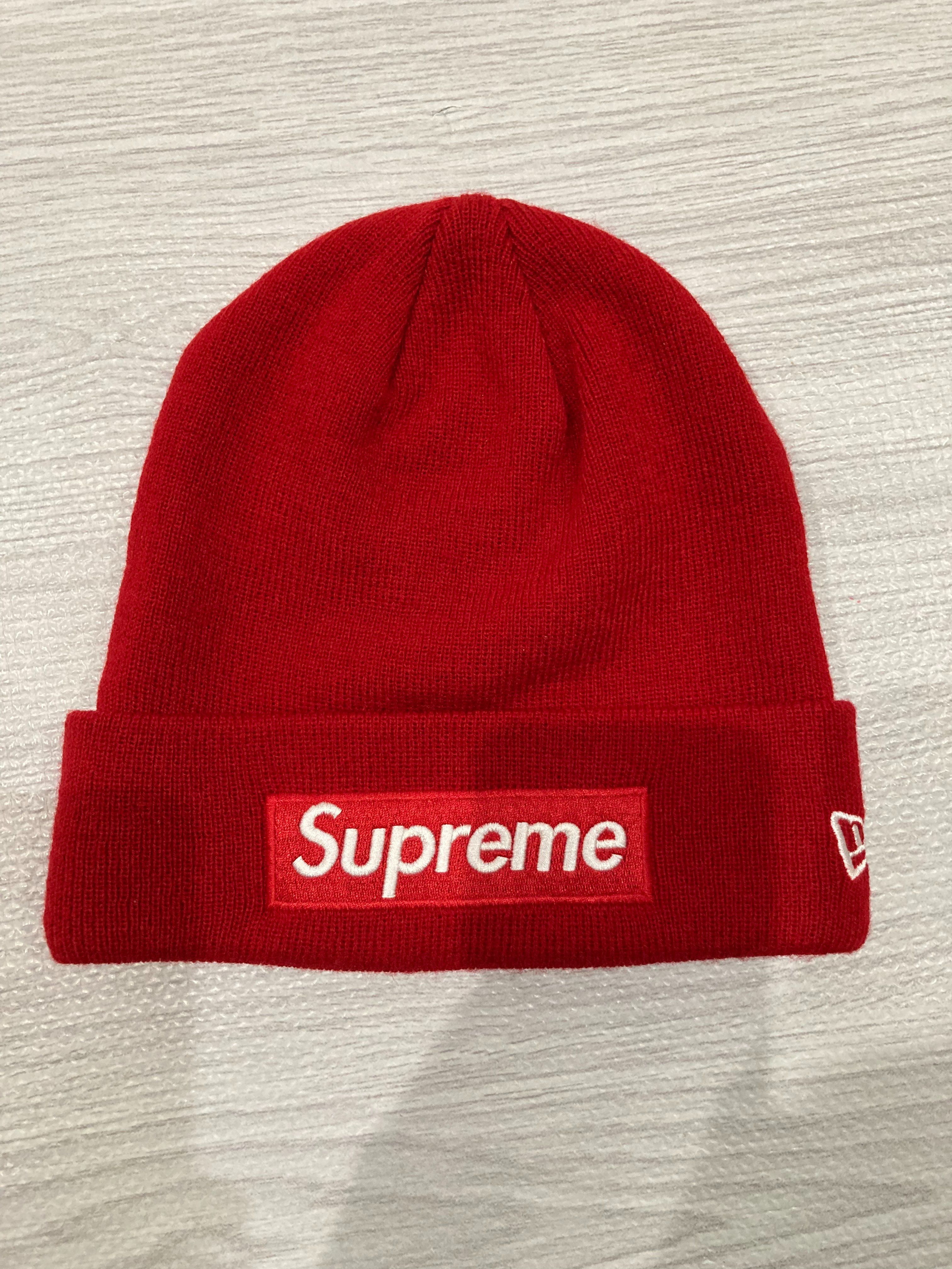 Supreme Box Logo Beanie "Red" (18FW)