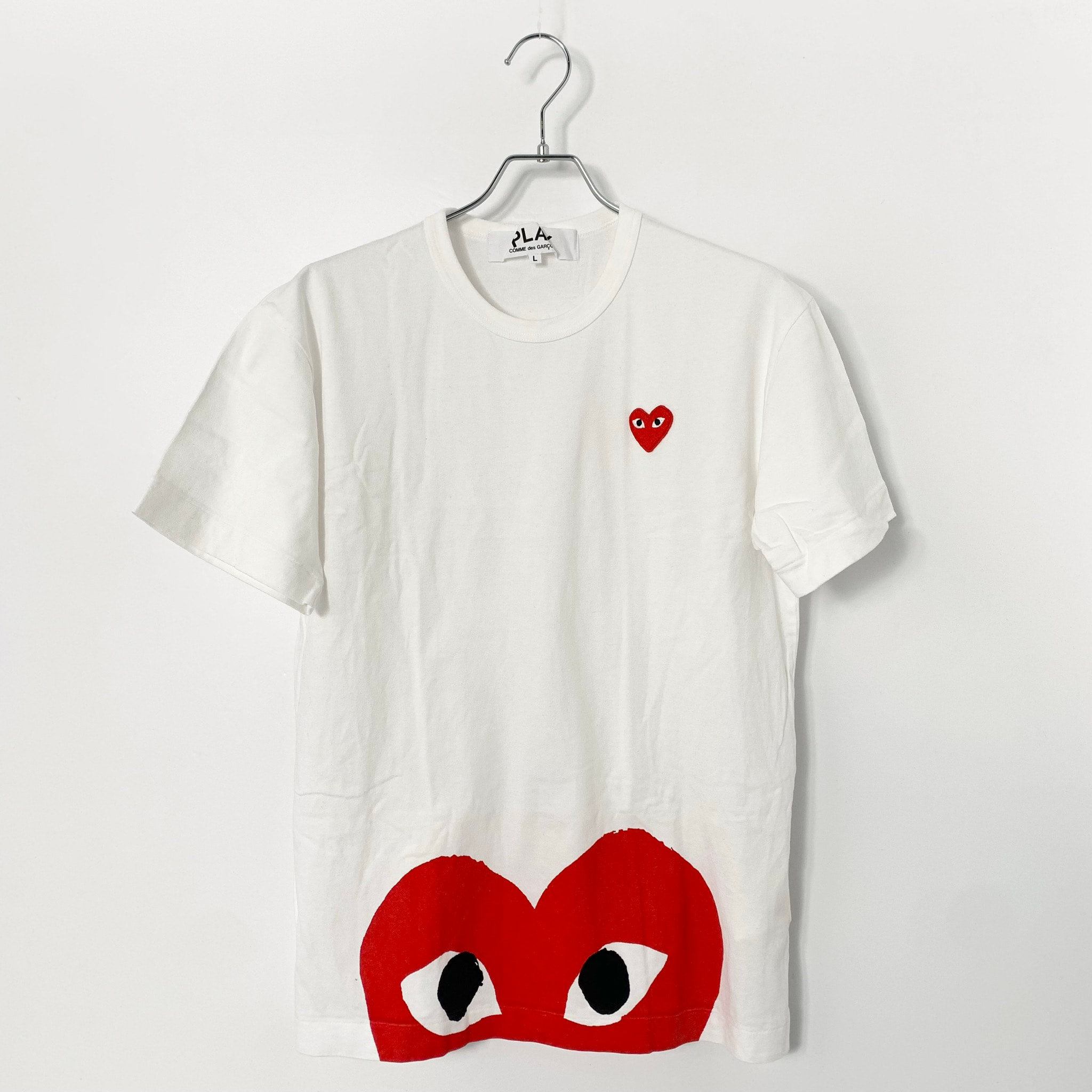 PLAY COMME des GARCONS T-Shirt "White"