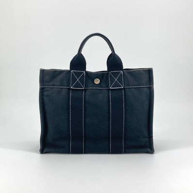 HERMES(エルメス) ドーヴィルPM トートバッグ ブラック