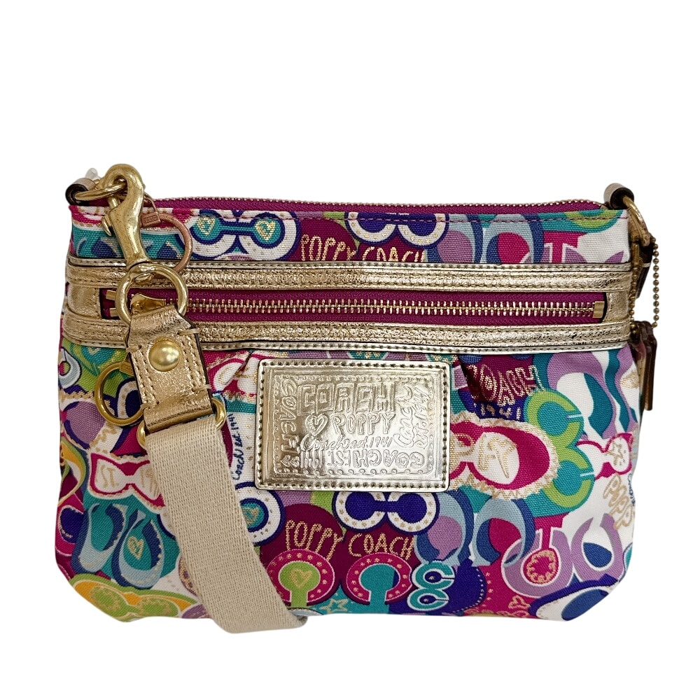 D (傷や汚れあり)】COACH コーチ ビジネスバッグ F70454 グラム レザー