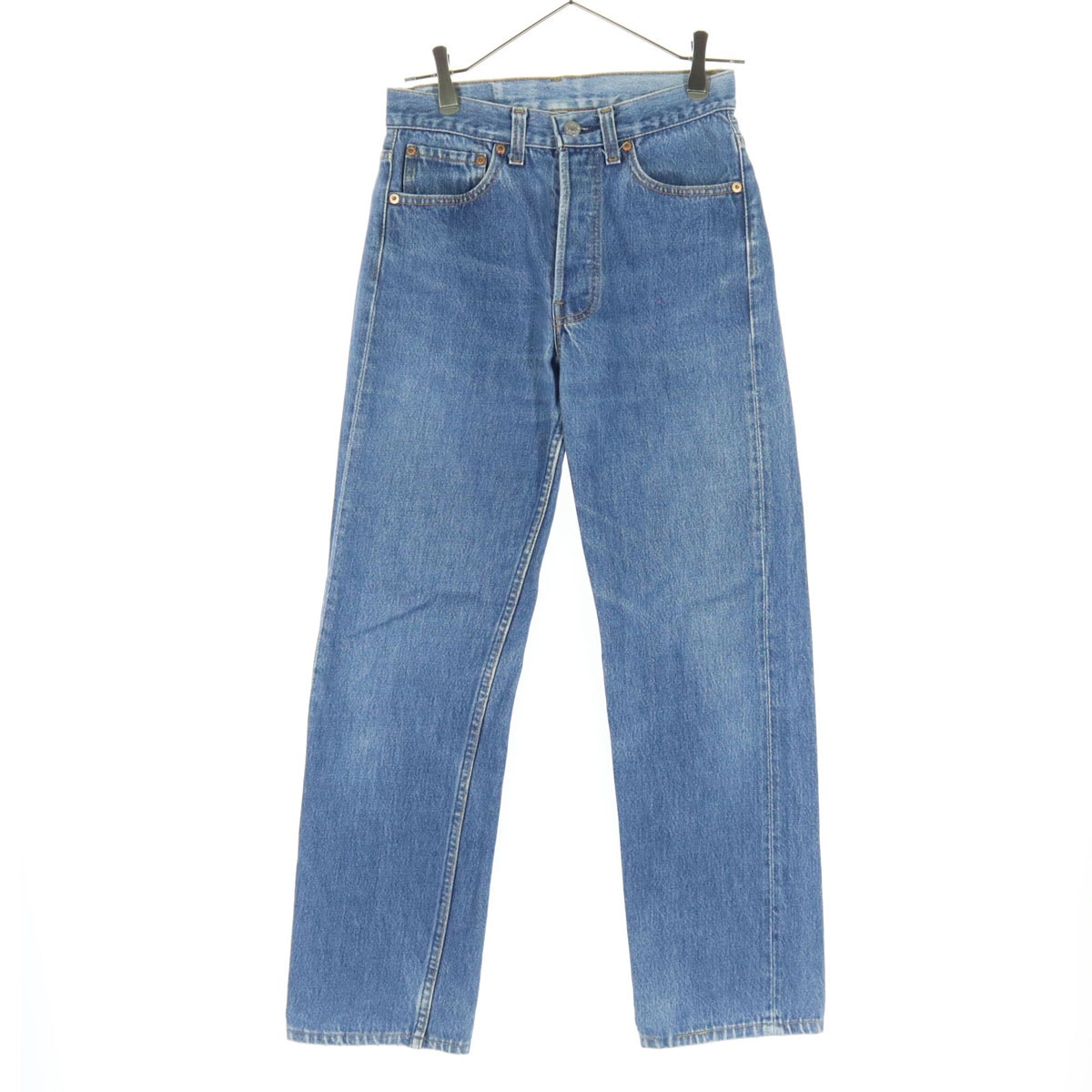 Levi's リーバイス 80s 90s USA 501 ボタン裏552 オールド ストレートデニムパンツ w28 ブルー
