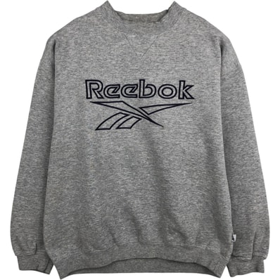 古着 00年代 リーボック Reebok ロゴスウェットシャツ トレーナー メンズM相当/eaa630116