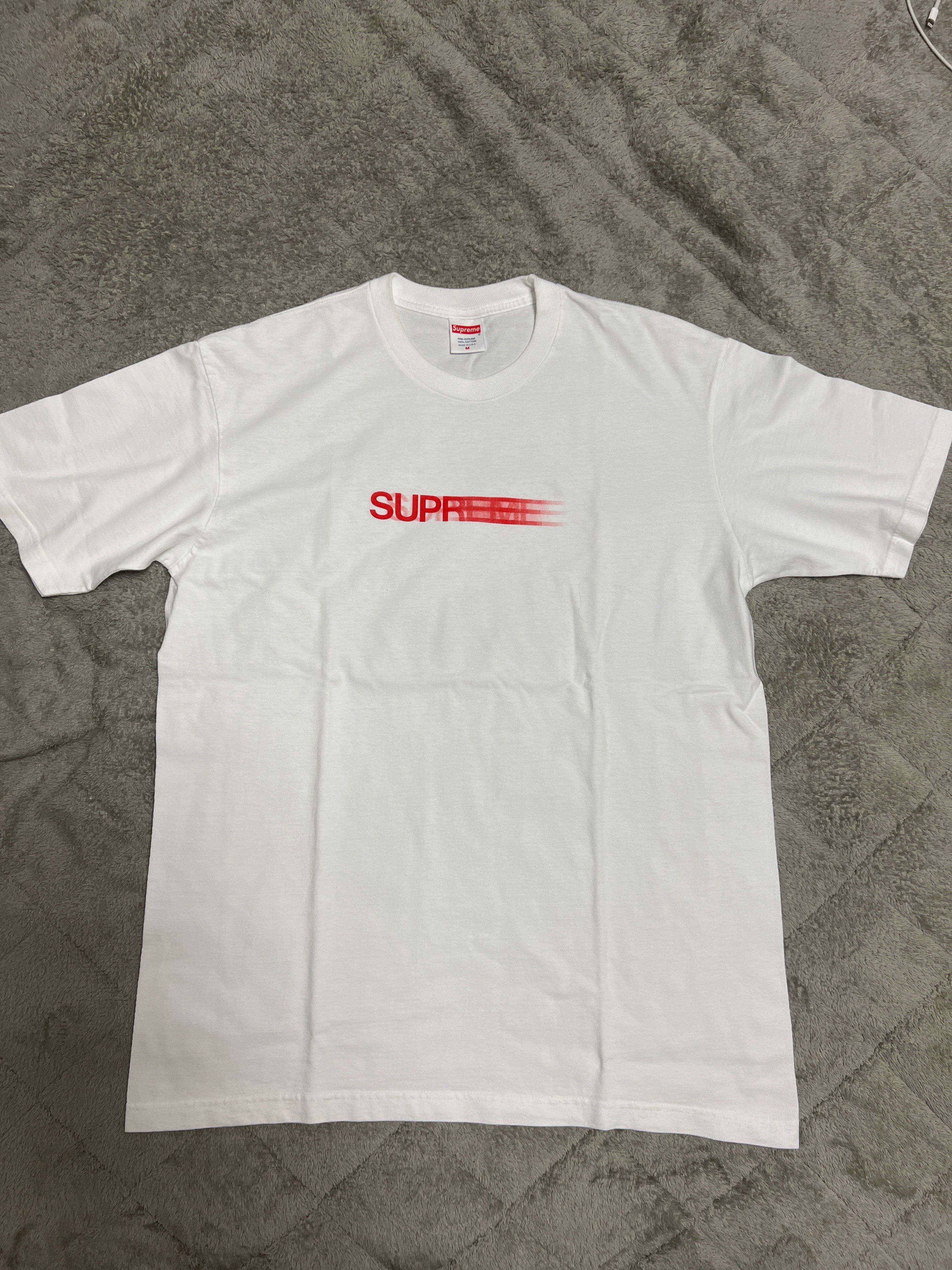 Supreme Motion Logo Tee "White" (20SS)