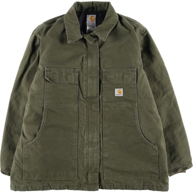 古着 00年代 カーハート Carhartt トラディショナルコート ダックワークジャケット レディースXL相当/eaa626239